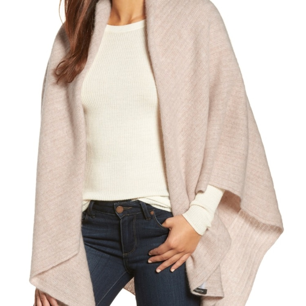 Halogen cashmere wrap